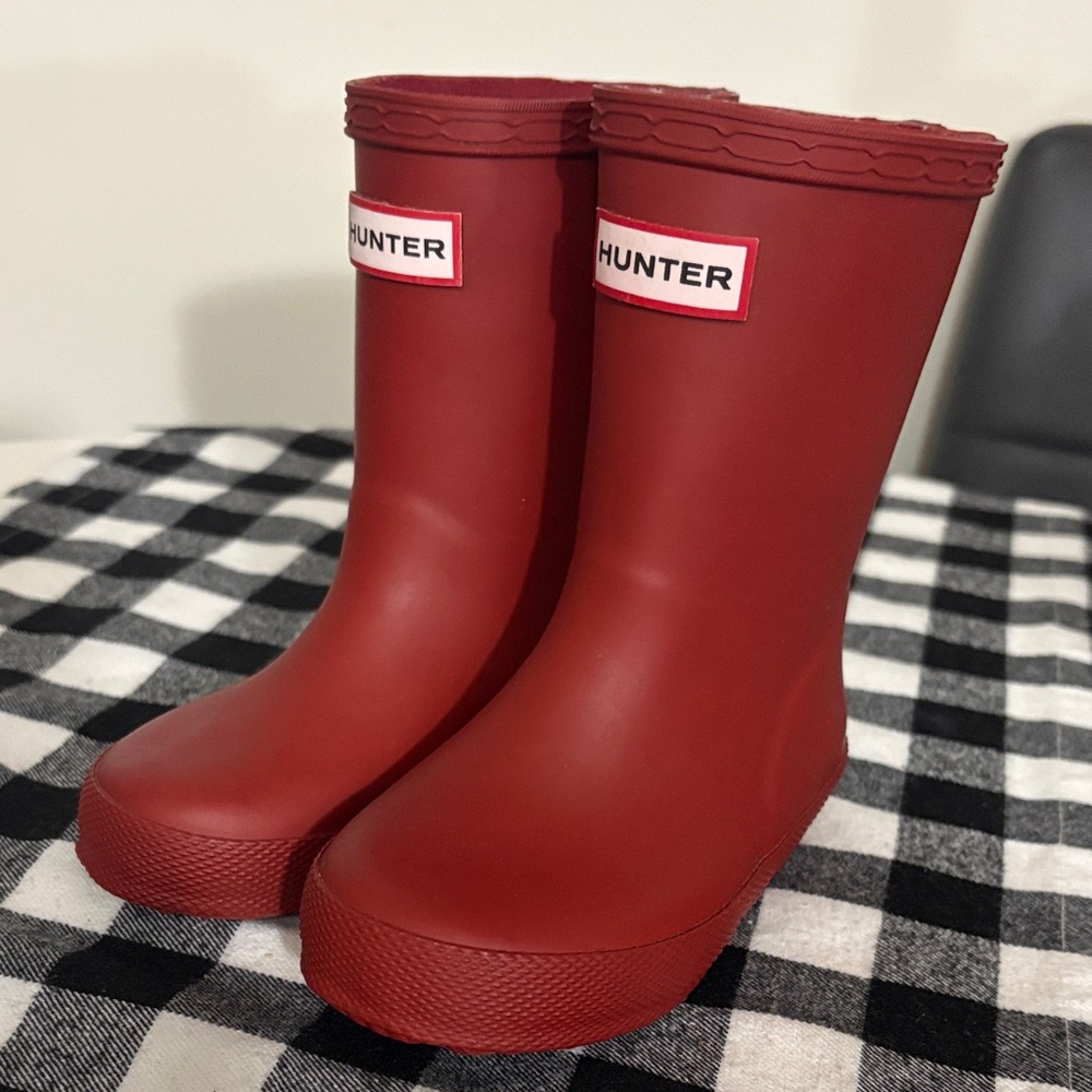 Hunter Classic Red Waterproof Boots